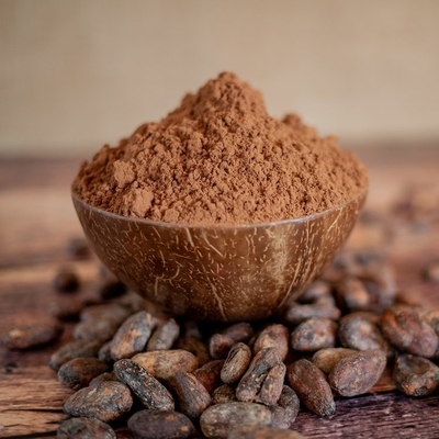 Buen precio Ingredientes de cacao alcalinizado orgánico de grado alimenticio en polvo 25 kg para la industria del chocolate en línea