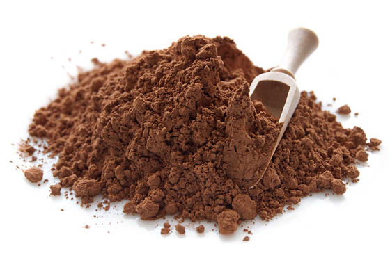 Buen precio 25 kg/bolsa Polvo de cacao alcalinizado puro negro para confitería de chocolate en línea