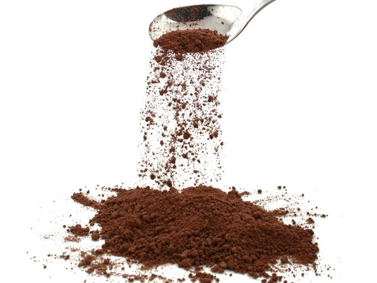 Buen precio Polvo de cacao alcalinizado de Ghana reducido en grasa al por mayor, 10-12% de grasa, para bebidas, panadería, helados, confitería en línea