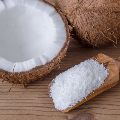 Buon prezzo Grado alimentare Bianco Sapore naturale Polvere di cocco essiccata Dolcificanti alimentari naturali Purezza 99% Min in linea