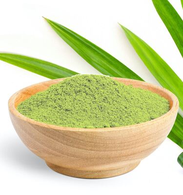 Harga yang bagus Bubuk Pandan Murni Alami Aditif Makanan Premium Warna Hijau Cerah Aroma Intens 25kg on line